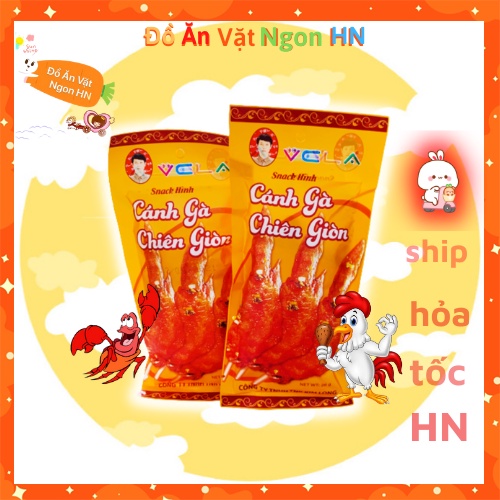 Bim Bim Snack Cánh Gà Chiên Giòn Việt Đồ Ăn Vặt Ngon Giòn Hấp Dẫn Giá Rẻ