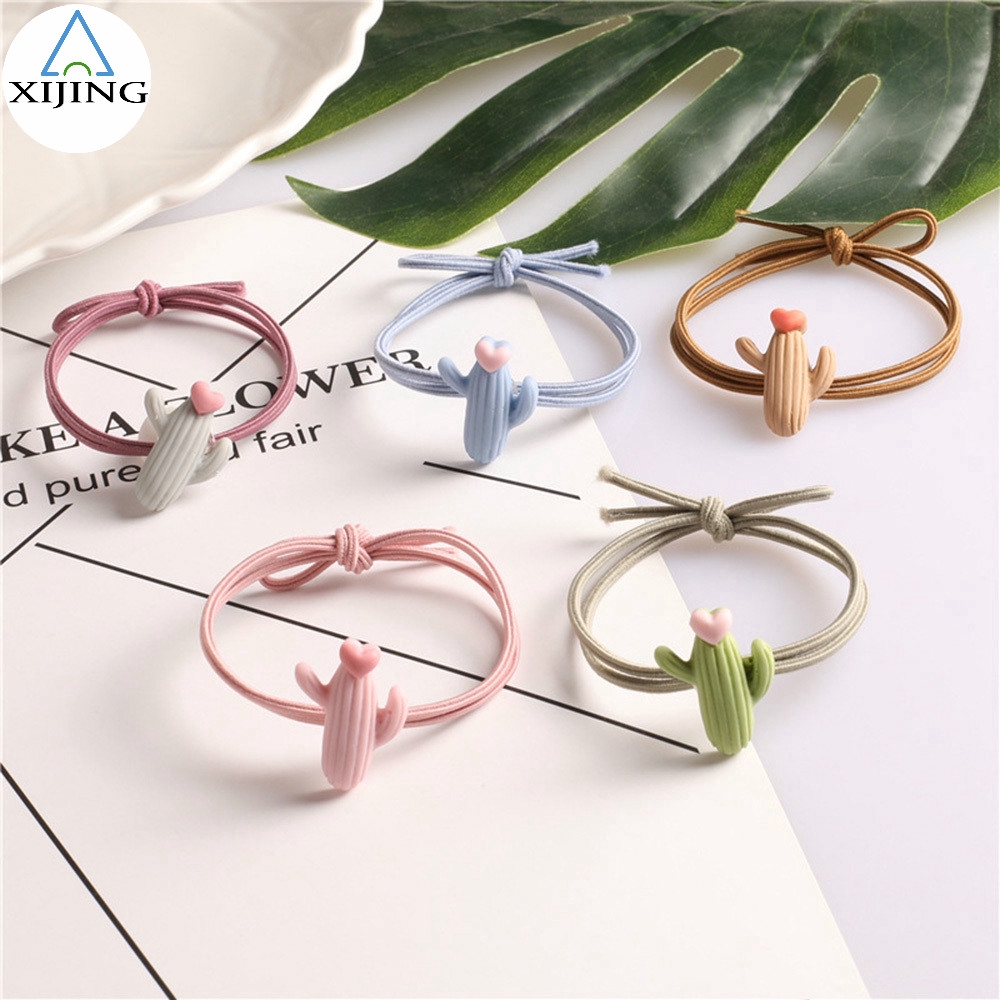 Dây Buộc Tóc Hình Cây Xương Rồng Đáng Yêu