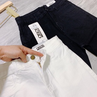 Quần jeans ngố co giãn