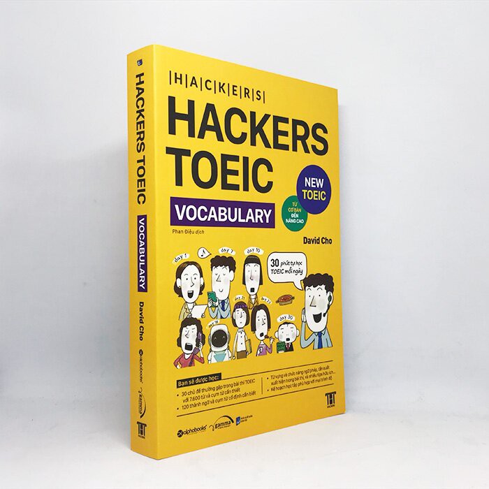 Sách - Hackers TOEIC Vocabulary Tặng Kèm Bookmark