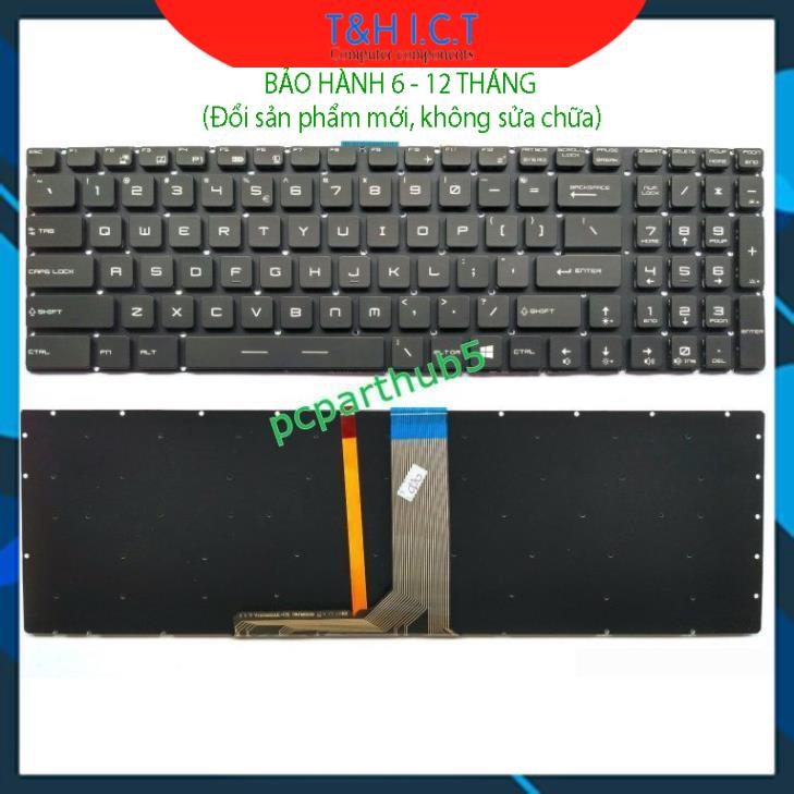 Bàn phím laptop MSI CX62 CX72 GE62 GE72 GS60 GS70 GL62 GT62 GT72 GL62 GL72 WS60 – GE62  - BH 6-12T
