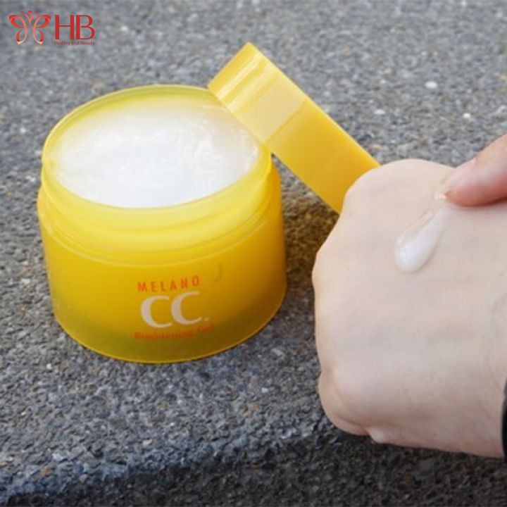 Kem dưỡng trắng da CC Melano Brightening Gel ngừa thâm nám chính hãng Nhật Bản mẫu mới nhất