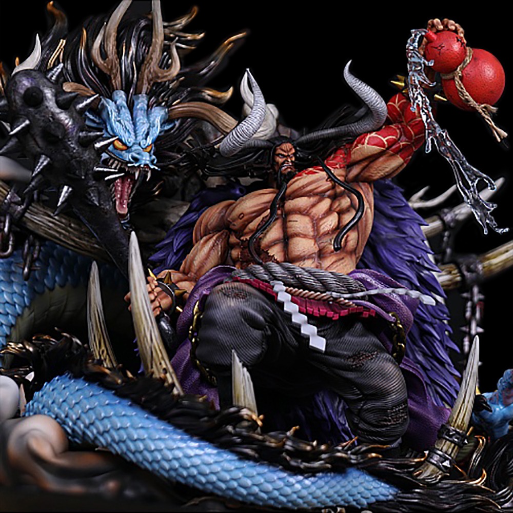 Mô hình One Piece - Figure tứ hoàng Kaido Bách thú bản đặc biệt cao 60cm full BOX