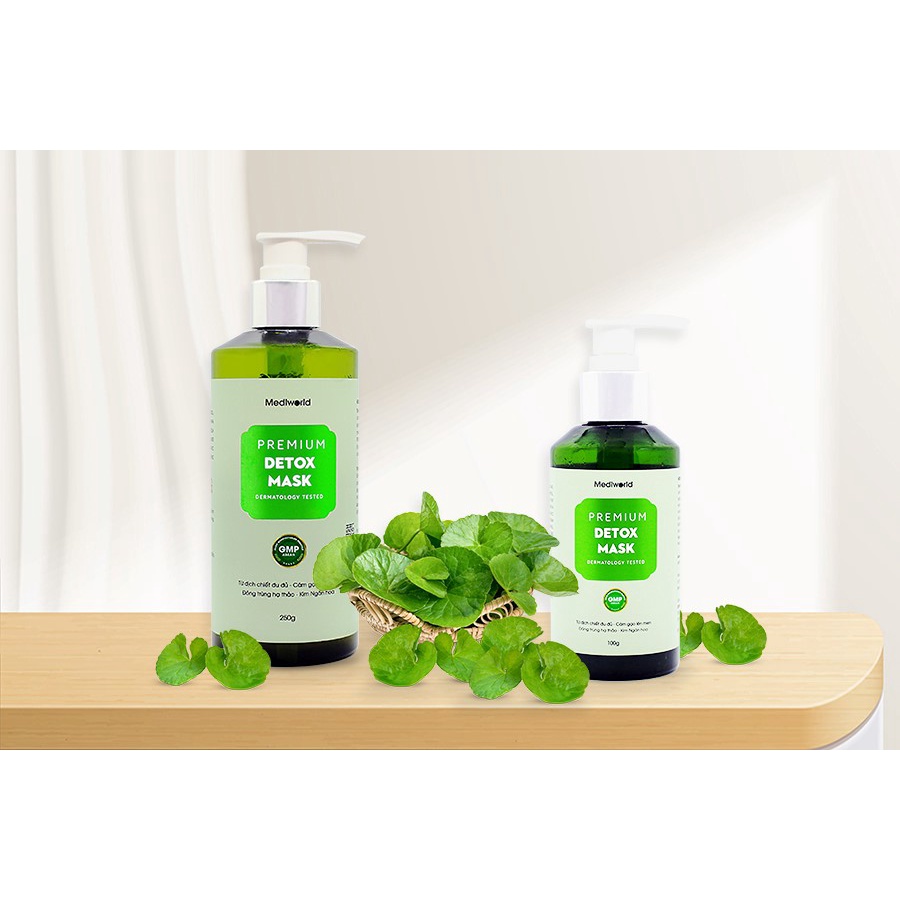 PREMIUM DETOX MASK MEDIWORLD - Mặt nạ thải độc dành cho da - Miền Thảo Mộc