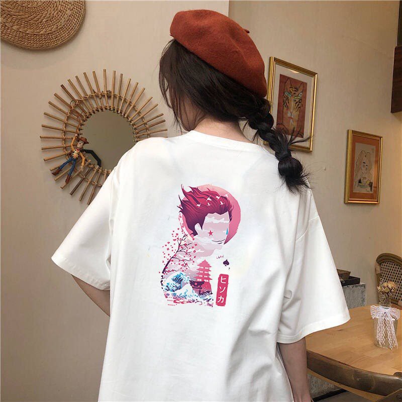 Áo thun form rộng tay lỡ Nhật Bản đẹp độc lạ vải dày mịn 2020T2369