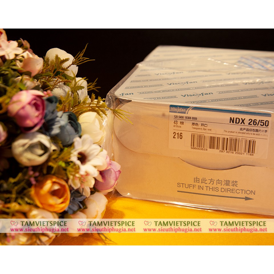 Vỏ xúc xích Collagen Viscofan Phi 26 NDX