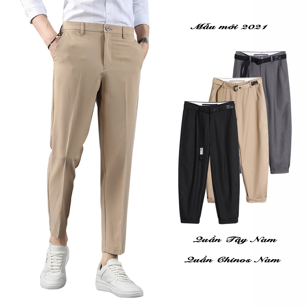 Quần Tây Công Sở Dáng Baggy Quần Âu Chinos Nam Thanh Lịch Khoá Cài  SEPTEMBERGIRL JOGGER NAM 9000066C8 | BigBuy360 - bigbuy360.vn