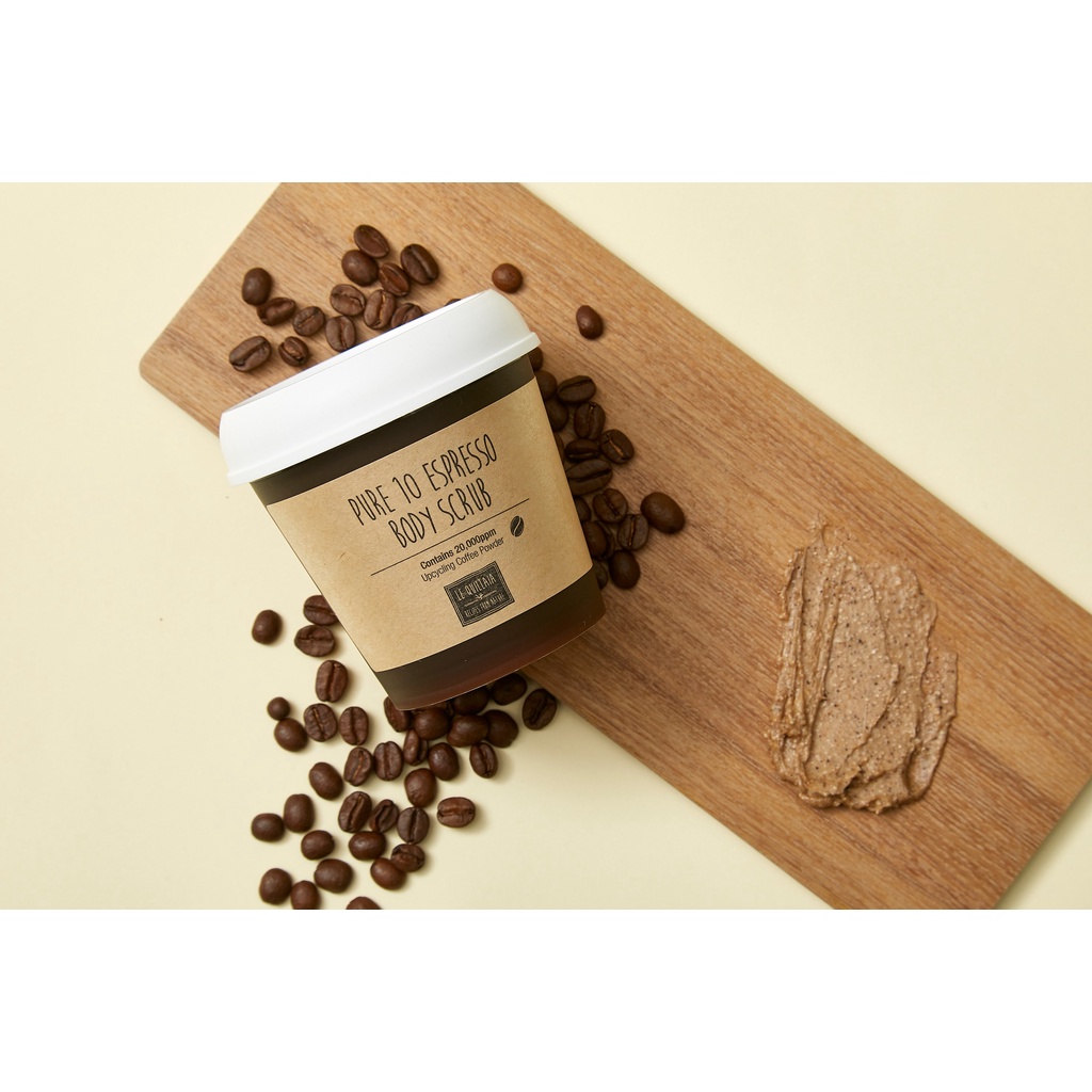 Bột cafe tẩy tế bào chết làm trắng da, mờ thâm body Pure 10 Espresso Body Scrub