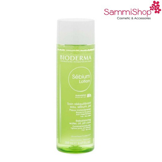 Bioderma Nước hoa hồng Sebium Lotion 200ml