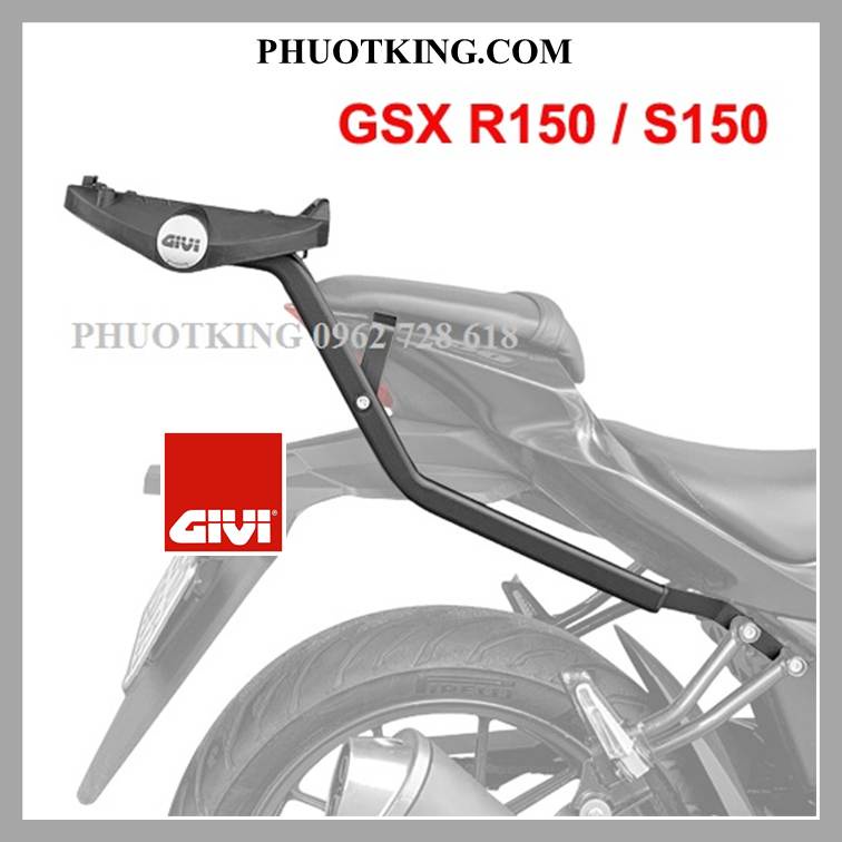 Baga Suzuki GSX150 S150, R150 - Givi SRV GSX150 chính hãng