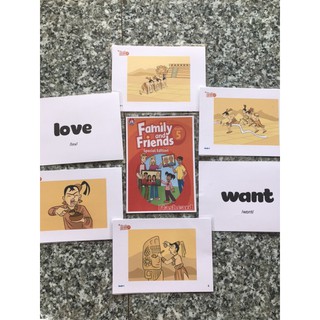 Bộ Flashcard Family and Friends Grade 5 Special Edition