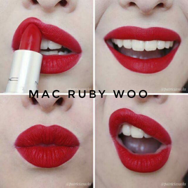 Son MAC mini Diva/ Ruby Woo - xách tay Canada