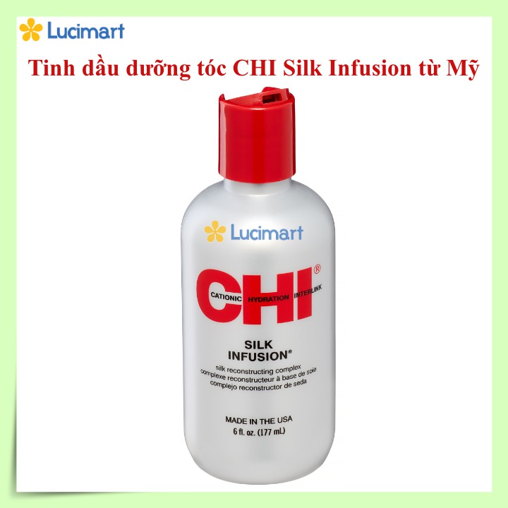 Tinh dầu dưỡng tóc CHI Silk Infusion từ Mỹ