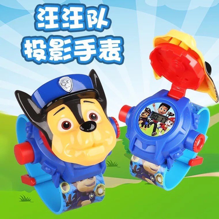 Đồng hồ chiếu 24 hình 3D Ngựa Pony điện tử đeo tay đủ hình nhân vật hoạt hình thú vị cho bé trai và bé gái