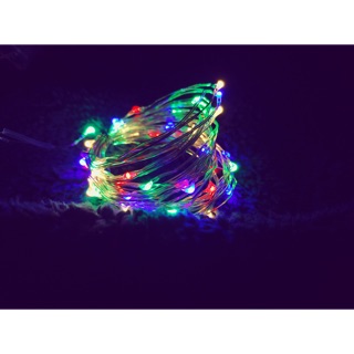 Đèn led chạy pin 7 màu