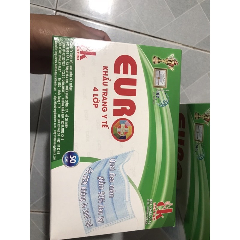 KTYT EURO ( 4 lớp, 50 cái) | BigBuy360 - bigbuy360.vn