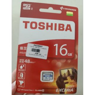 Thẻ nhớ 16GB MicroSDHC Toshiba Exceria M301