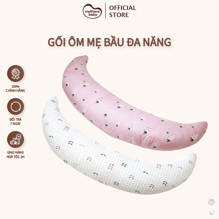 Gối Bầu Đa Năng Cho Mẹ Bầu Và Sau Sinh Thương Hiệu Mothersbaby Hàn Quốc