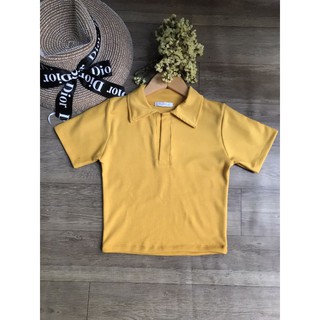 áo croptop POLO bozip xịn