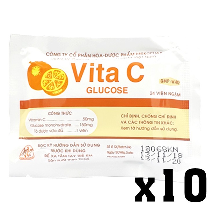Kẹo cam tuổi thơ Vita C (Gói 24 viên)