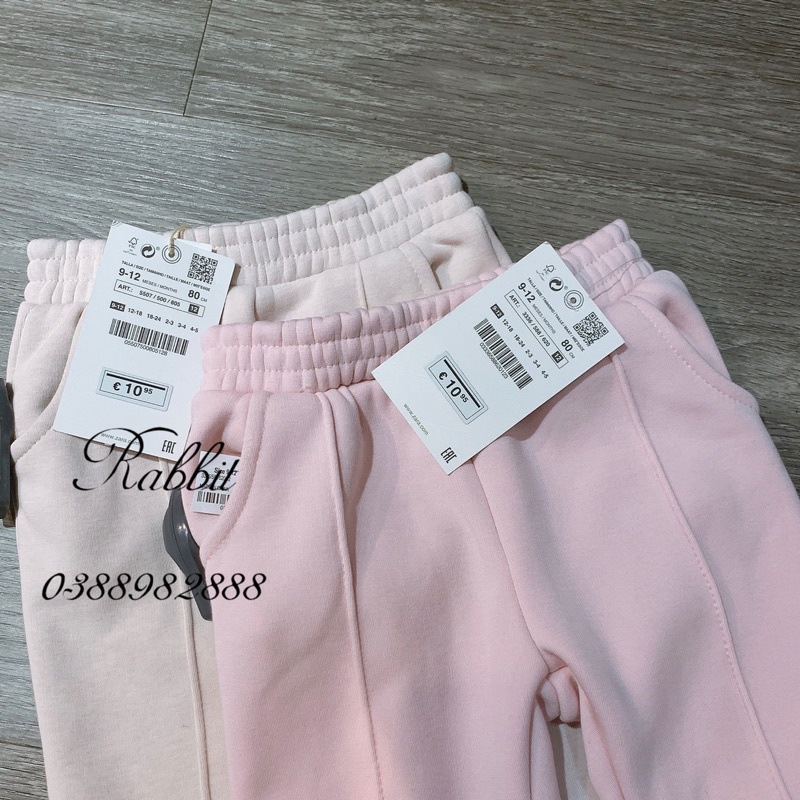 Quần nỉ lót lông Zara