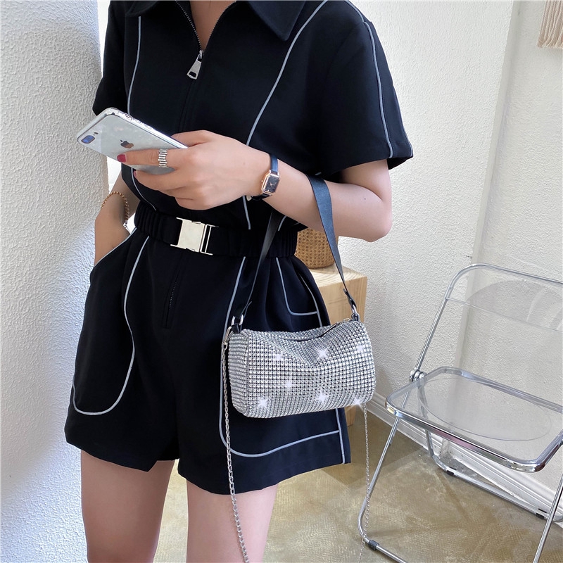 Túi Xách Đeo Vai JASMIN NOIR Phong Cách Hàn Quốc Cho Nữ