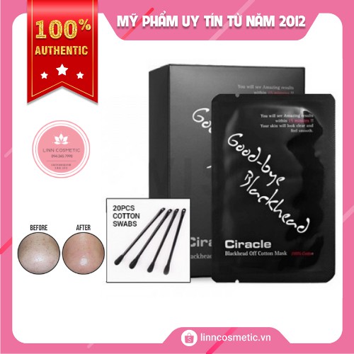 [Hot] Đẩy mụn Goodbye Blackhead Ciracle [Chính hãng]