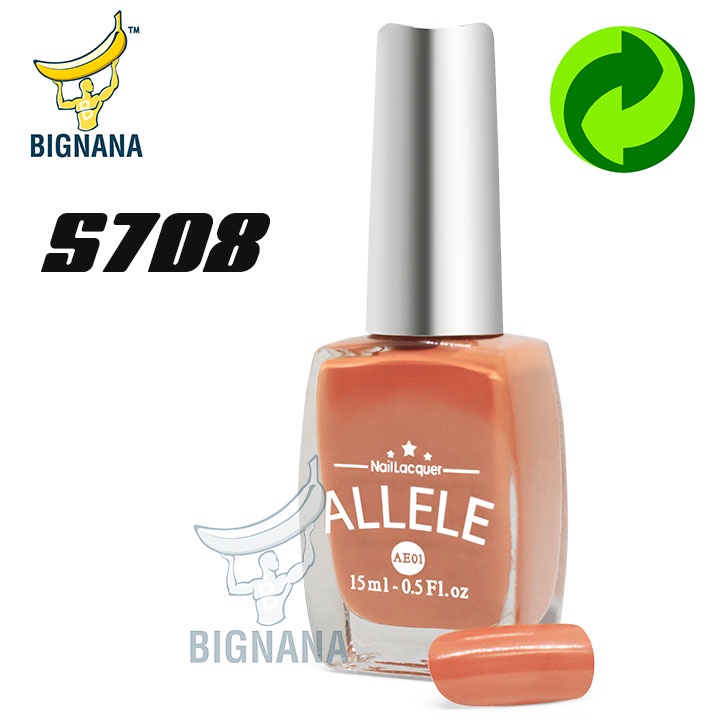 Các Tông Da Pastel, Da Nâu, Mẫu Mới Sơn Móng Tay Allele - AE01 Chai 15ml An Toàn, Màu Sắc Đa Dạng
