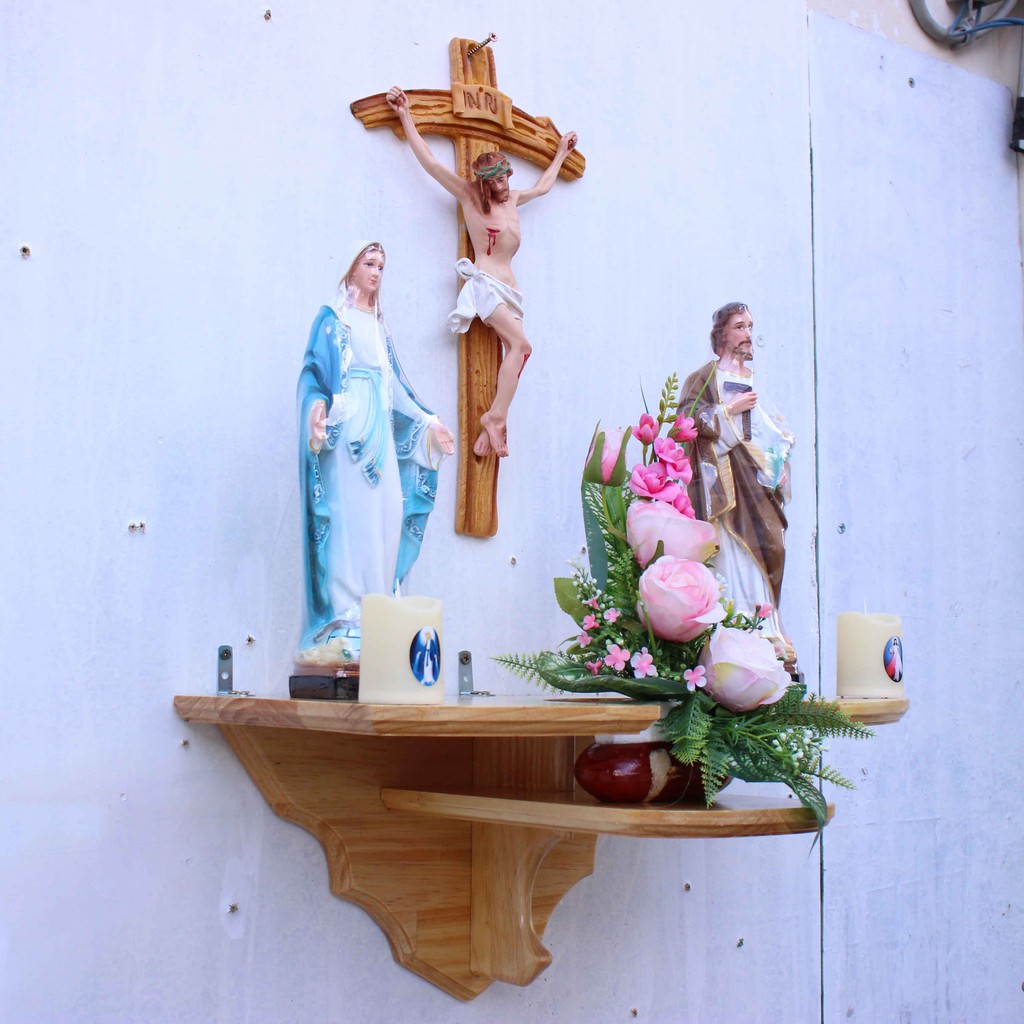 BÀN THỜ THIÊN CHÚA cm tượng 30cm