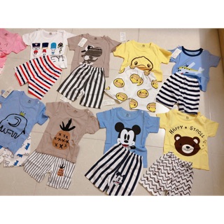Set bộ cotton cho bé