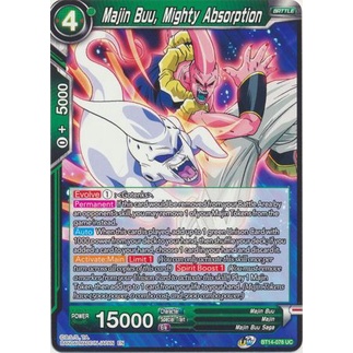 Thẻ bài Dragonball - TCG - Majin Buu, Mighty Absorption / BT14-078'