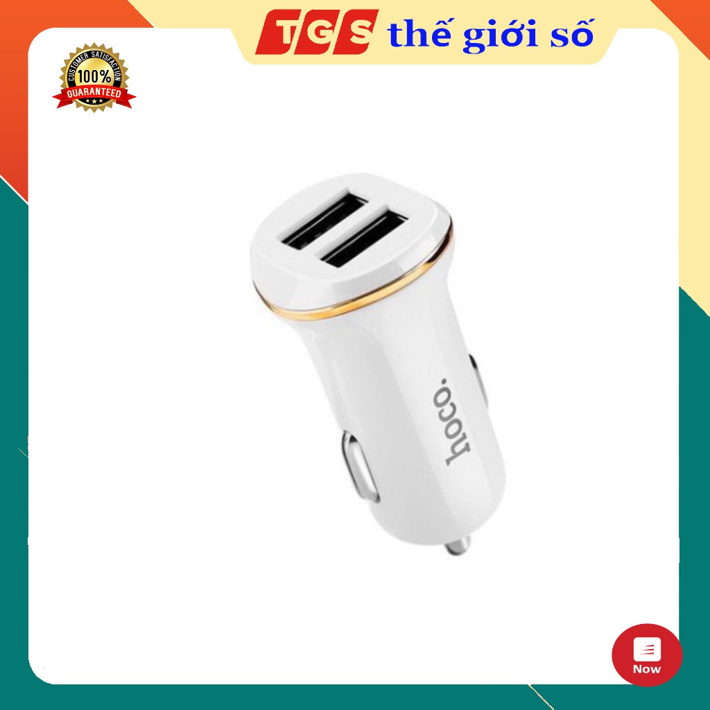 tẩu sạc HOCO Z23 chất lượng,không gây nóng tẩu,không ảnh hưởng nguồn điện