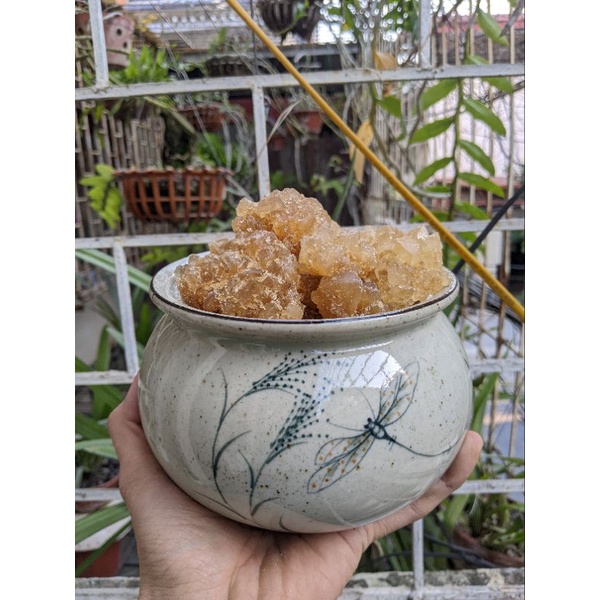 Đường phèn kết tinh tự nhiên từ mật mía Quê Một Cục mua đong từ 100gr