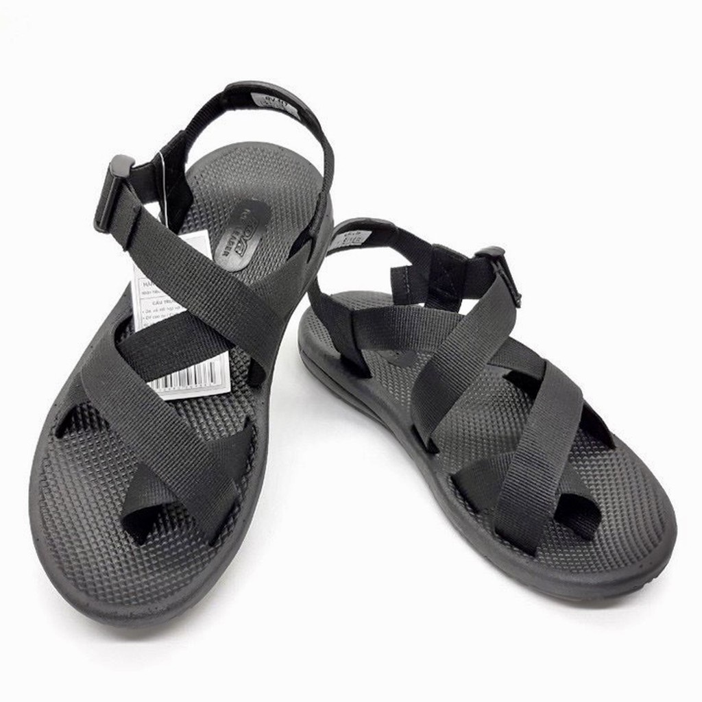 Giày Sandal Rova Nam Nữ Quai Chéo dạo phố đi chơi đi học RV117