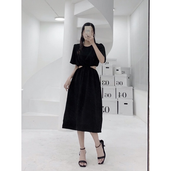 SISTERSISTER - Đầm hở eo EVELYN