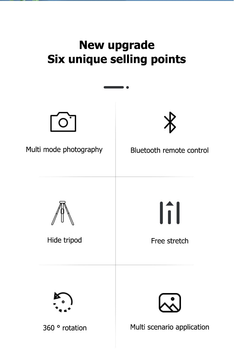 Gậy Chụp Ảnh Tự Sướng XT02 3in1 kết nối Bluetooth, 3 Chân Đa Năng, Chụp Hình Selfie, Giá đỡ điện thoại livestream | BigBuy360 - bigbuy360.vn