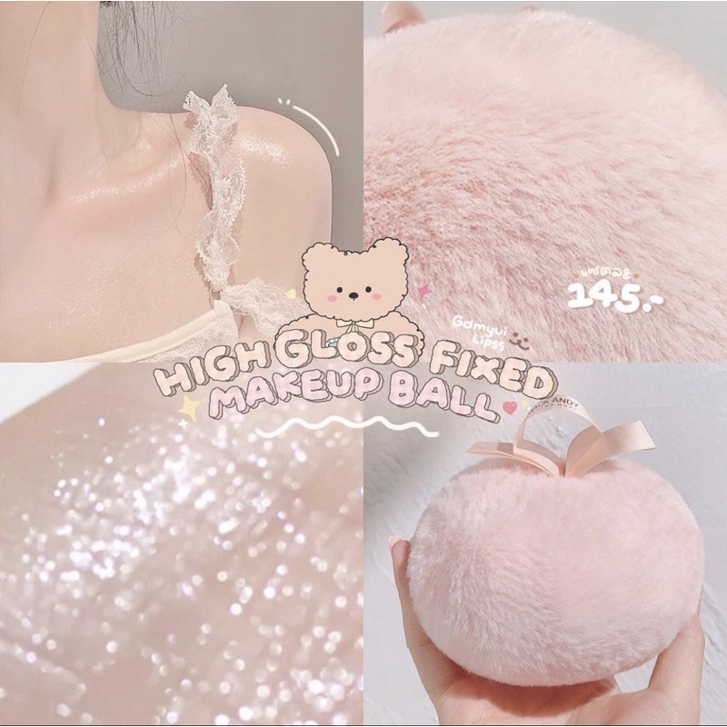 Bông phấn nhũ bắt sáng Mack Andy