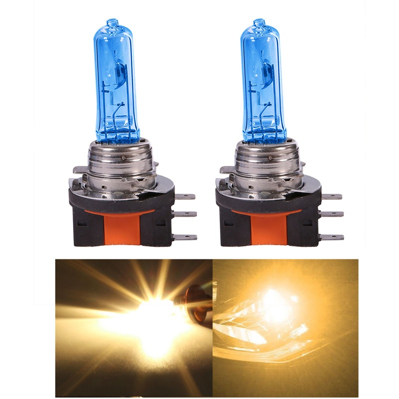 Set 2 Bóng Đèn Halogen H15 12v 15 / 55w Ánh Sáng Trắng Dành Cho Ô Tô