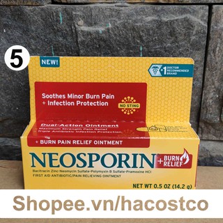 Kem Mỡ trị Sẹo Neosporin Original Ointment