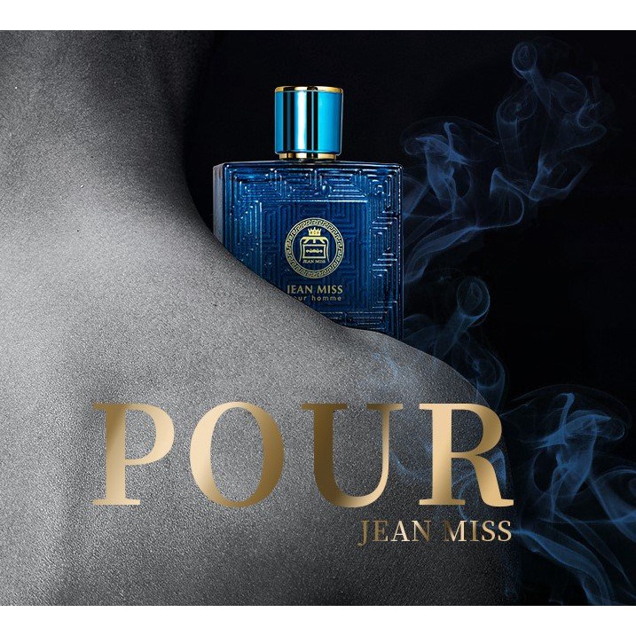 Nước hoa nam  Jean Miss dung tích 50ml hương thơm nam tính mạnh mẽ cuốn hút