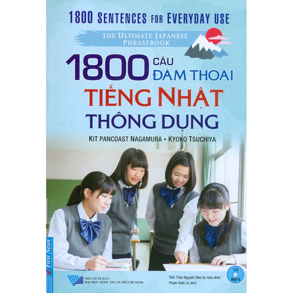 Sách - 1800 Câu Đàm Thoại Tiếng Nhật Thông Dụng