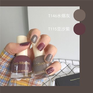 ❀TWO-MOONS❀Bộ sơn móng tay màu kẹo 2pc 10ml