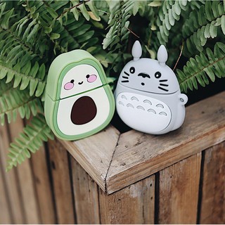 VỎ ỐP TAI NGHE BLUETOOTH I200 - AIRPODS, Mẫu totoro