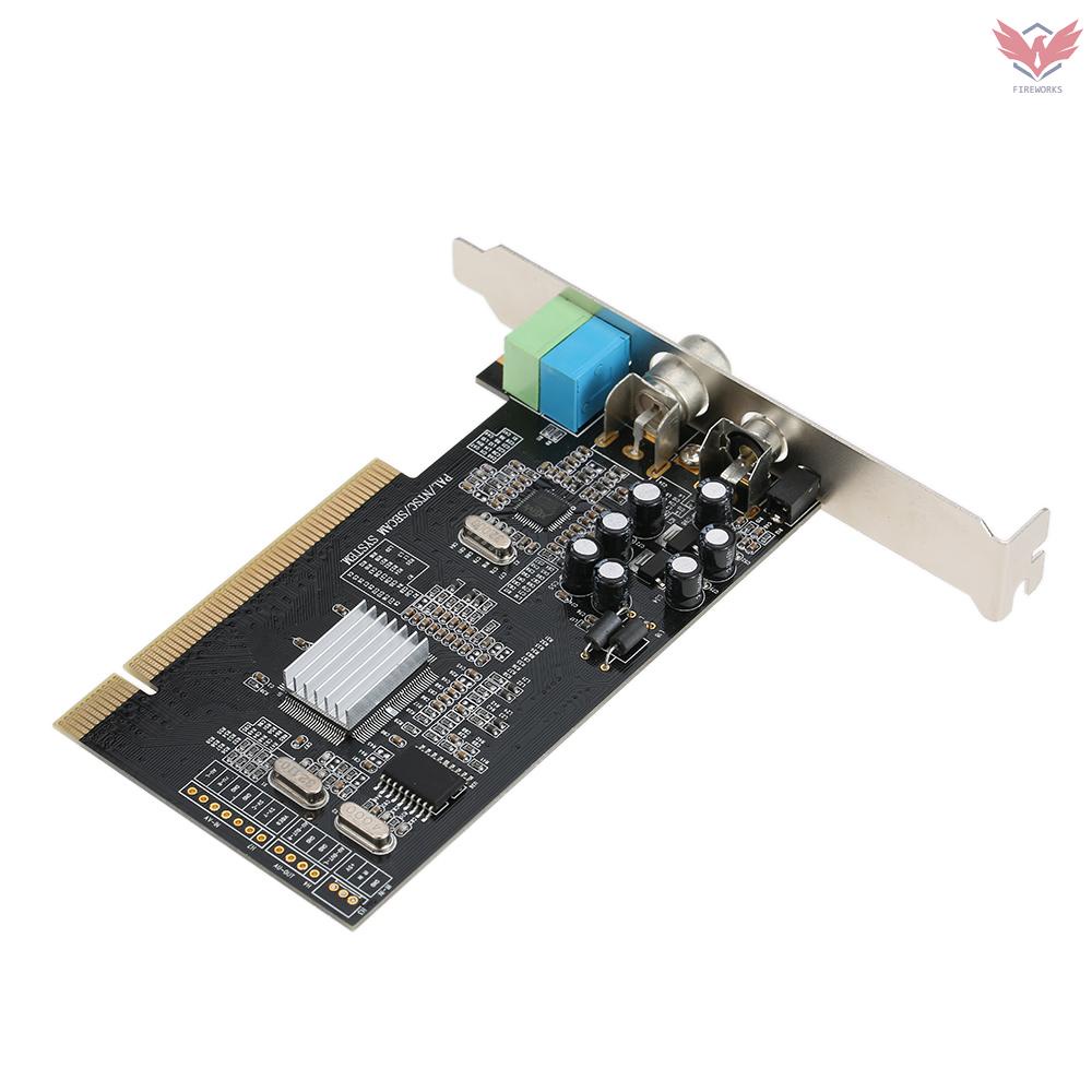 Giắc nối PCI cho TV MPEG Video DVR PAL BG PAL I NTSC SECAM PC PCI