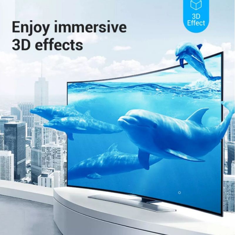 Dây cáp HDMI Vention 2.0 4K 60Hz 1.5m cho máy tính Laptop PS3 PS4 siêu bền Tuấn Hà Store