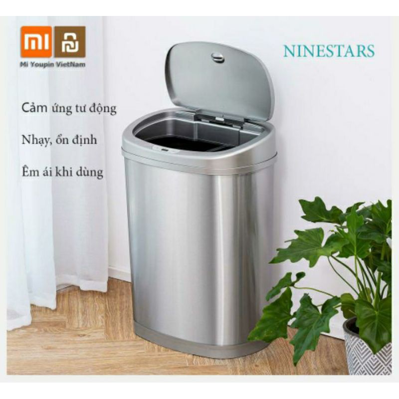 THÙNG RÁC THÔNG MINH 30/42L NINESTARS XIAOMI BẢO HÀNH 36 THÁNG