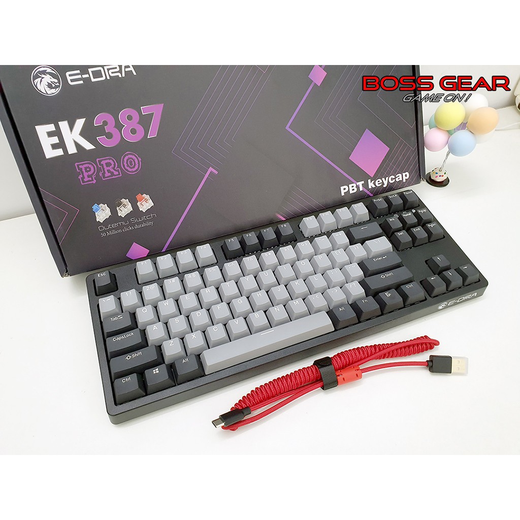 [ Giá gốc ] Bàn phím cơ Gaming EDRA EK387 PRO  Bàn phím cơ TKL hot nhất 2020   chính hãng  BH 24 T | WebRaoVat - webraovat.net.vn