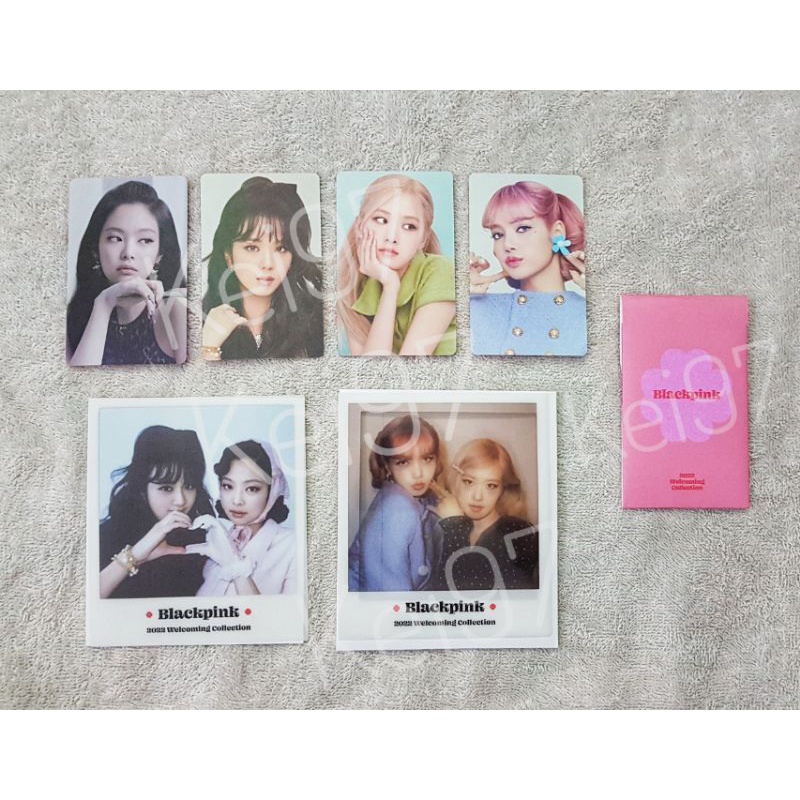 [CÓ SẴN - OFFICIAL] PHOTOCARD PRE ORDER BLACKPINK WELCOMING COLLECTION 2022