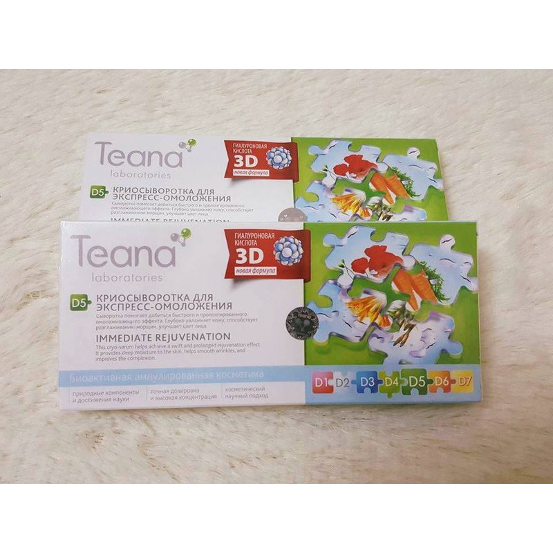 Serum Collagen Teana D5 chống lão hóa, xóa nếp nhăn và trẻ hóa làn da thần tốc
