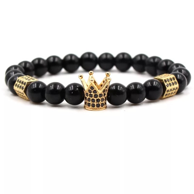 Vòng tay hạt charm bóng